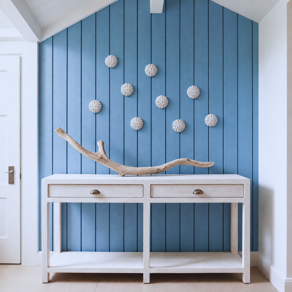 Sea shell |White sand  | Porcelain Wall Sculpture