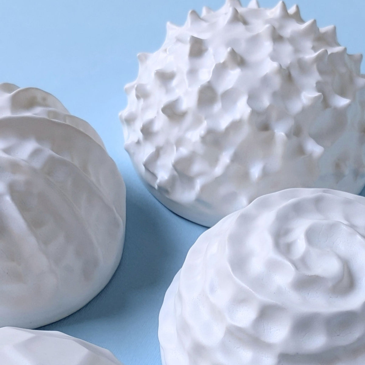 Sea Urchin |White Sand | Ceramic Wall Sculpture