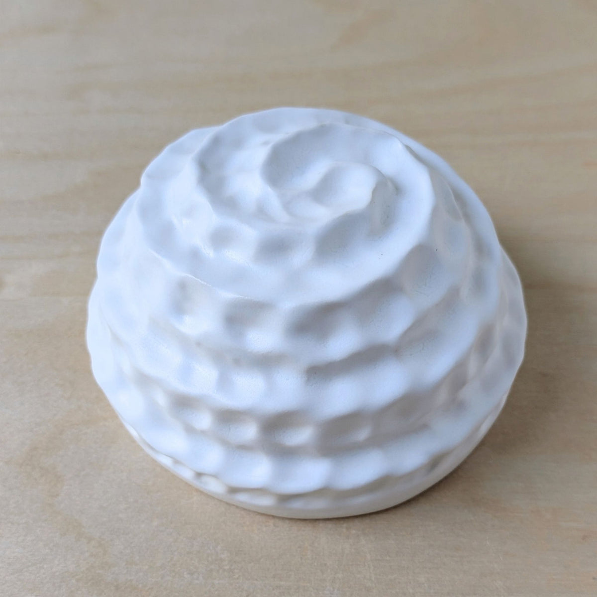 Nautilus shell |White sand | Porcelain Wall Sculpture