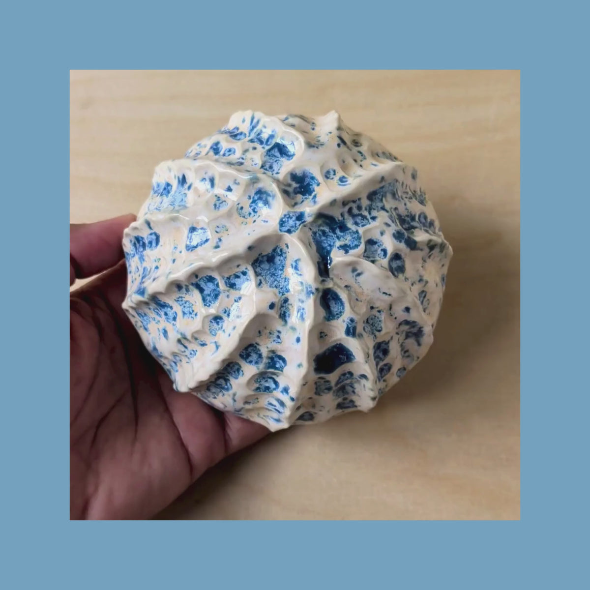 Sea shell | Sand and Sea | Ceramic Wall Sculpture